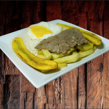 Bistec a lo Pobre